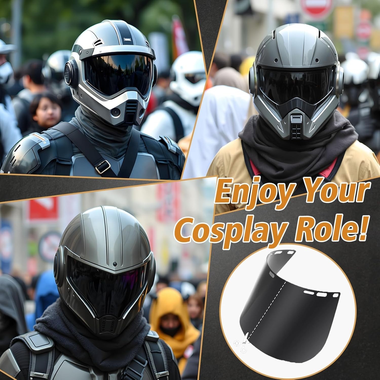 Protective Safety Visor Lens - Welding Grinder Replacement