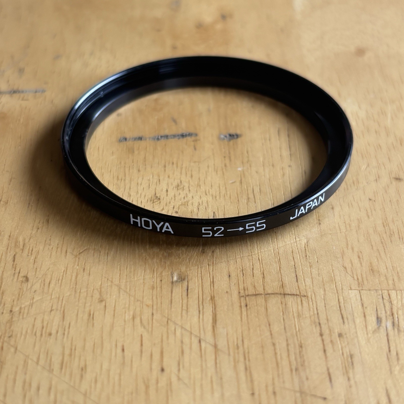 Vintage HOYA 52mm to 55mm Camera Step-Up Ring