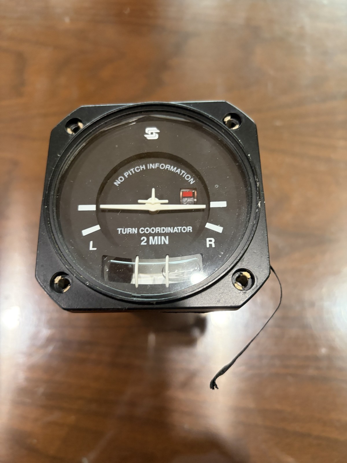S-TEC Turn Coordinator P/N 6405-28L (28Volt)