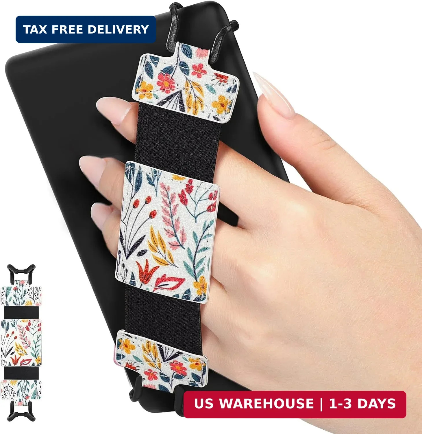 MoKo Soft Hand Strap for 6-8" Kindle eReaders Fire Tablet Kindle/Kobo/Voyaga/Len