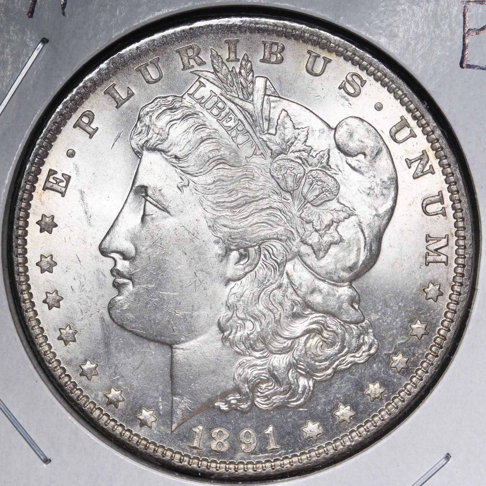 1891 Morgan Silver Dollar CHOICE BU *UNCIRCULATED* MS E375 KCBY