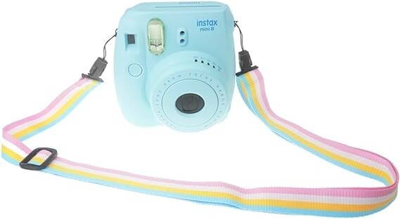 Cute Rainbow Neck Strap-Fuji Instax Mini 9/8/8+/7s/25/26/50/50s/90/210