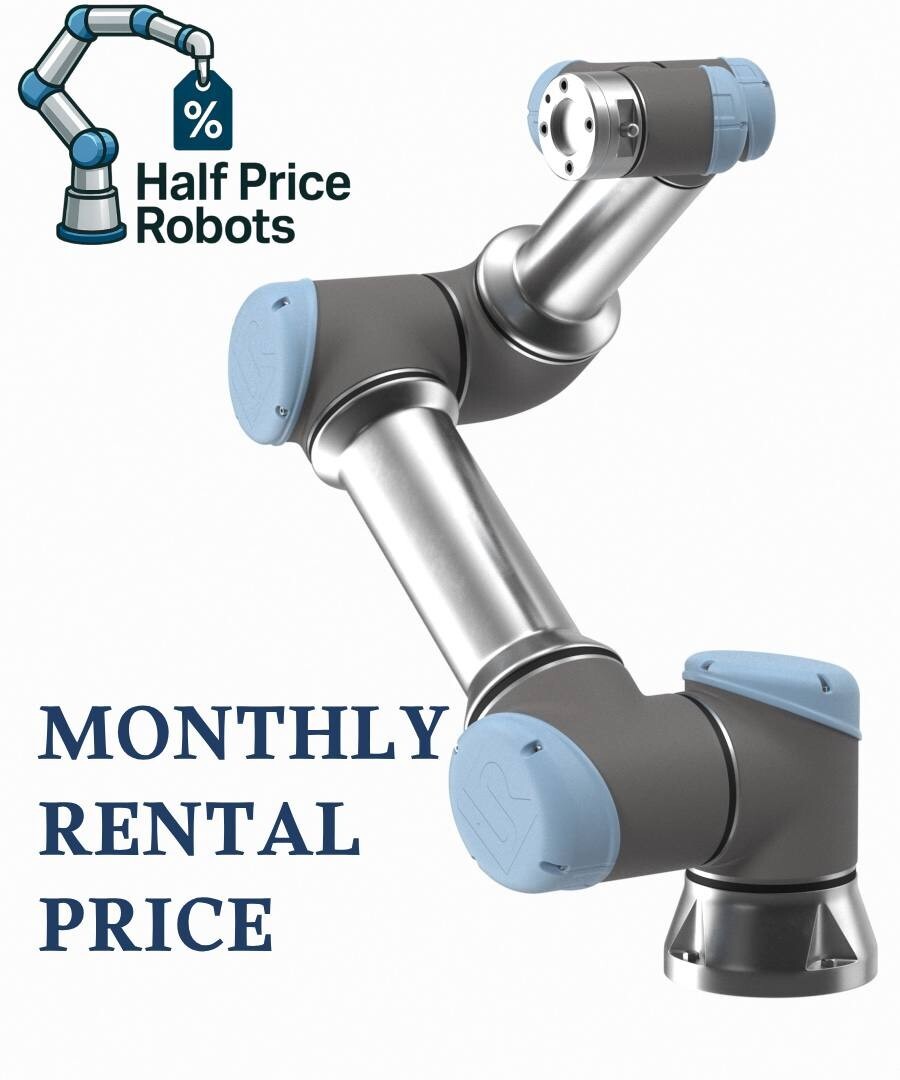 Monthly Rental: Universal Robots UR5e Robot Arm w/ Control Box & Teach Pendant