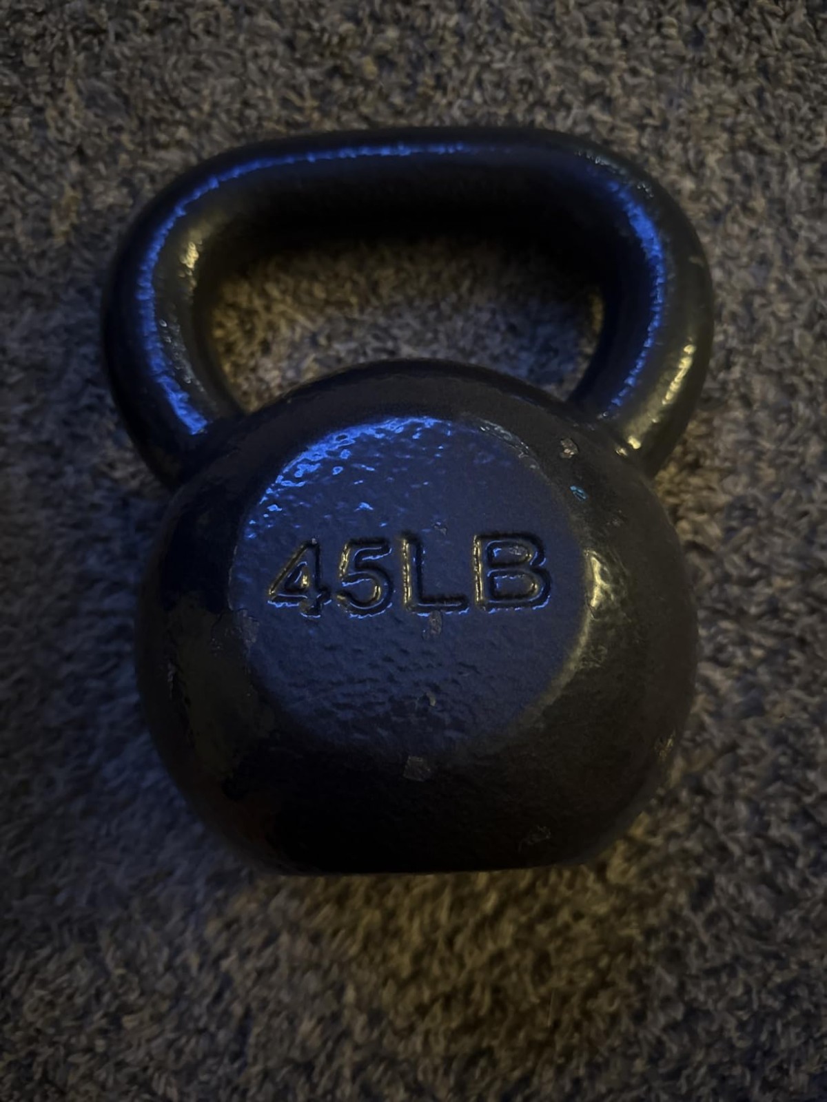 40 lb Heavy Duty Cast Iron Kettlebell - Ideal for Versatile Resistance Training