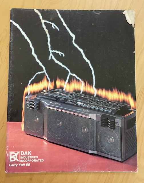 Vintage DAK Industries Sales Catalog Early Fall 1985 Computers Electronics