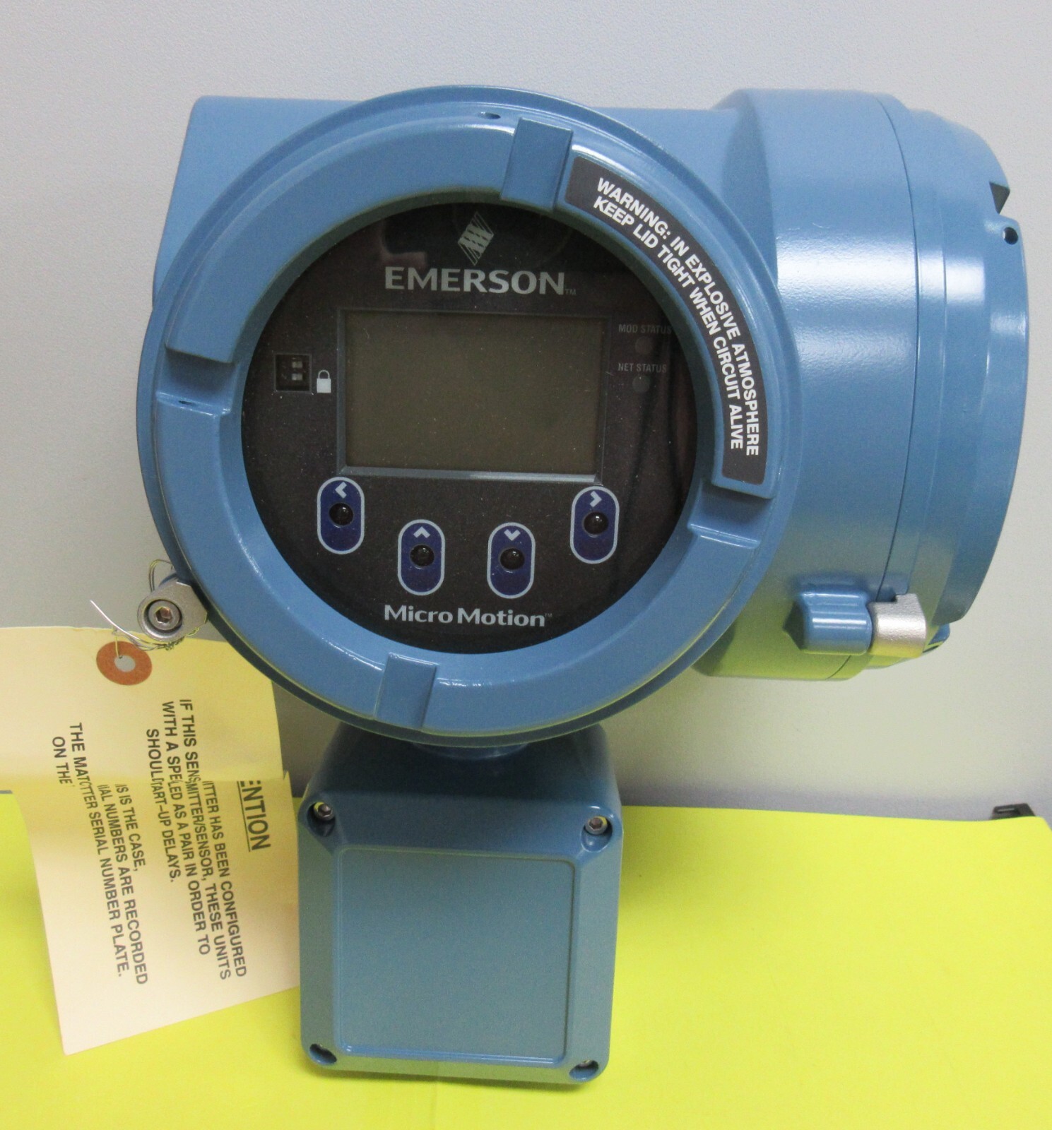 Emerson Micro Motion Elite Coriolis Meter With Transmitter