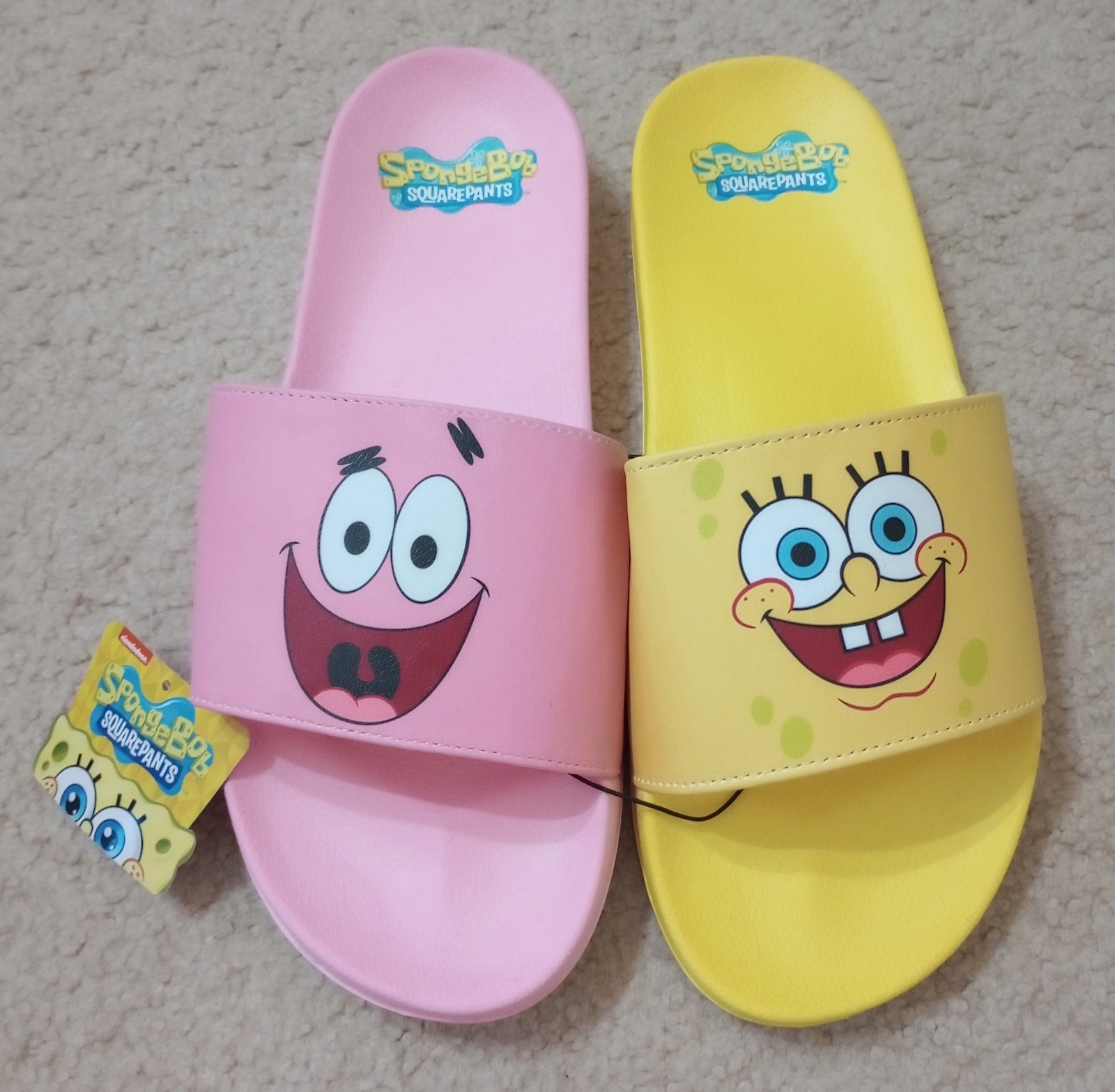 SpongeBob SquarePants Nickelodeon Men’s Sandals Size 10/11 & 12