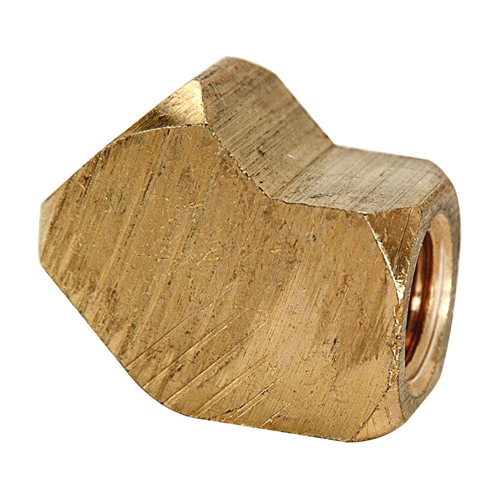 Primex 89301 1/4 Inch FIP 45 Degree Elbow Brass