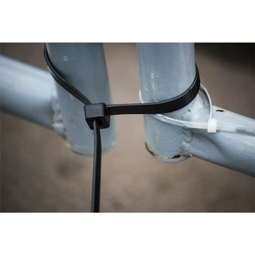 Crescent 200 x 4.6mm Black Cable Ties - 100 Pack