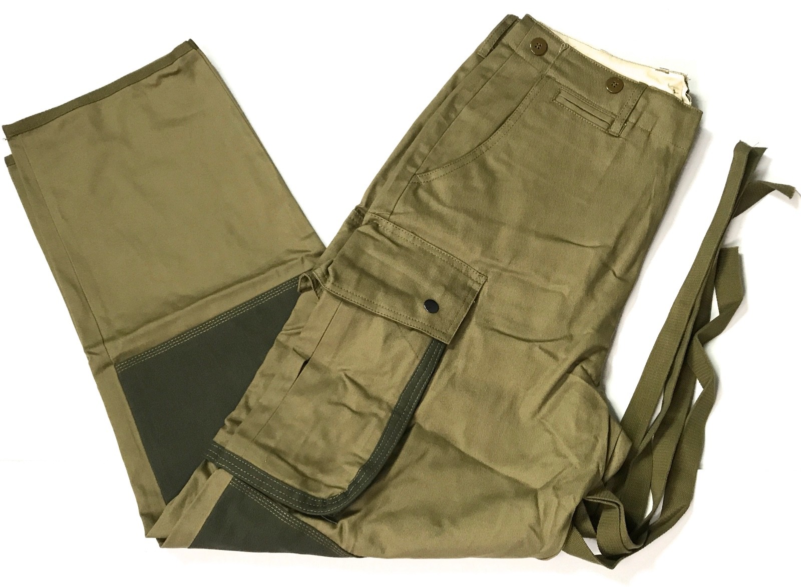 WWII US AIRBORNE PARATROOPER M42 REINFORCED JUMP TROUSERS-3XLARGE