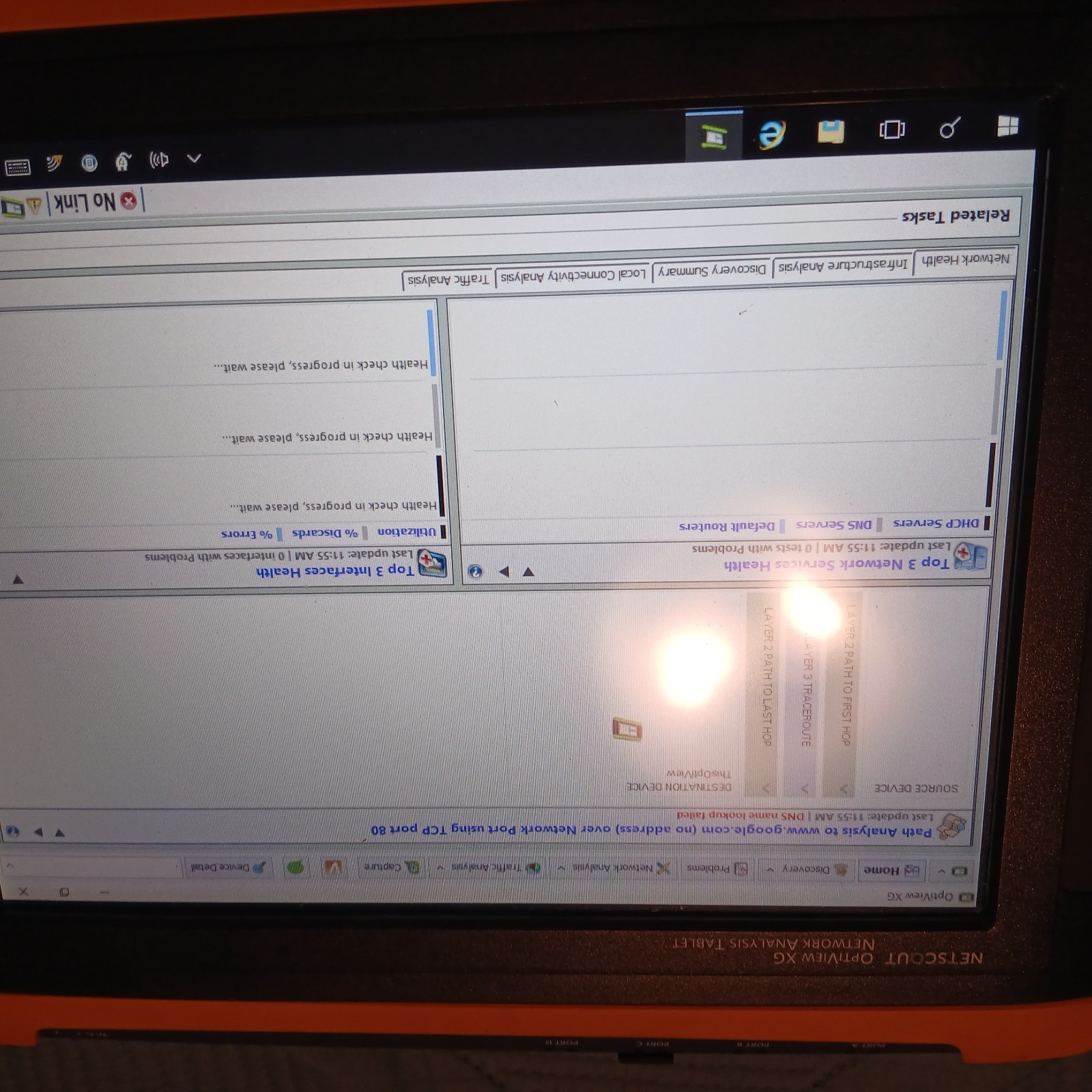 NetScout OPVXG-EXPT OptiView XG Network Analysis Tablet, 10 Gbps