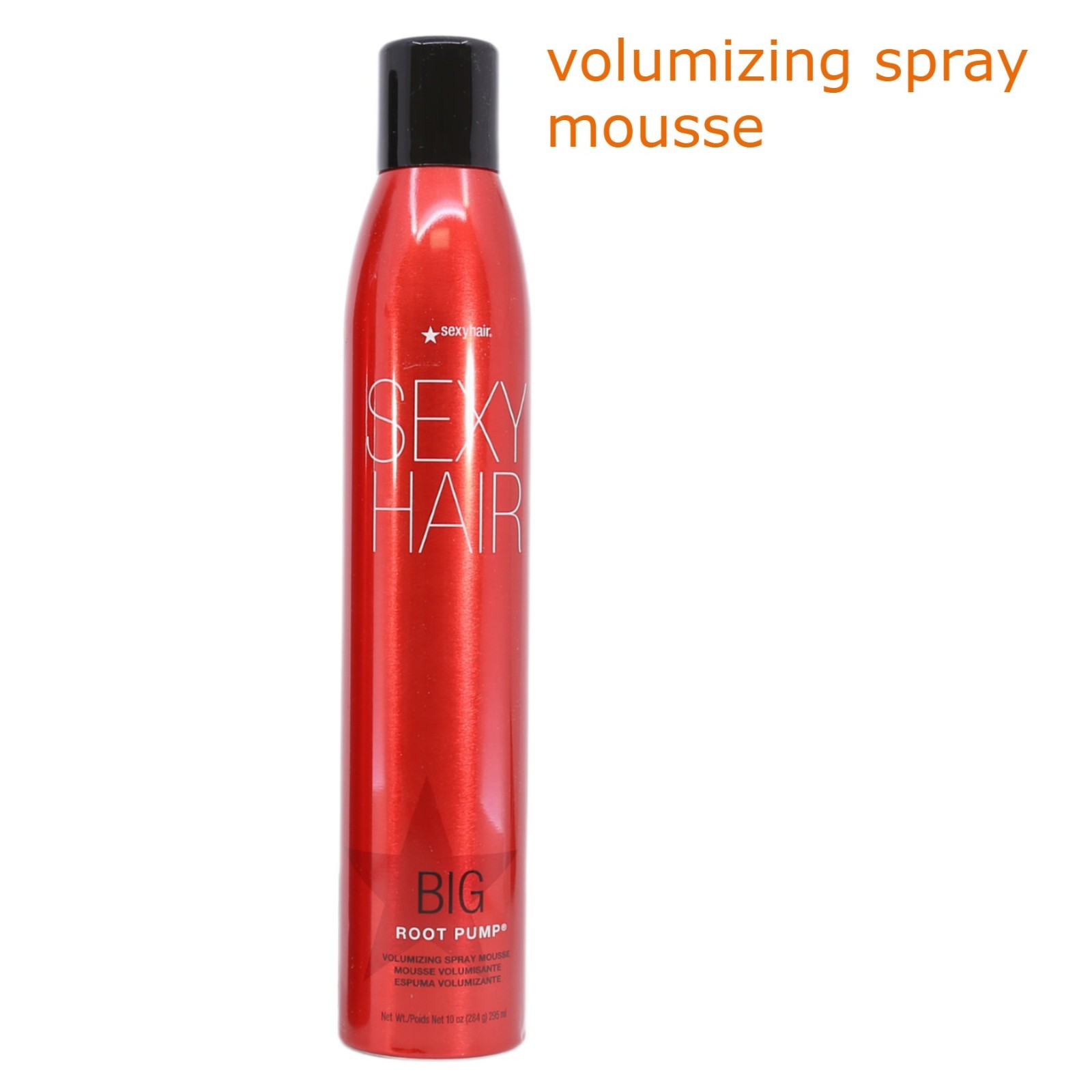 SEXY HAIR BIG Root Pump 10oz - humidity resistant volumizing spray mousse