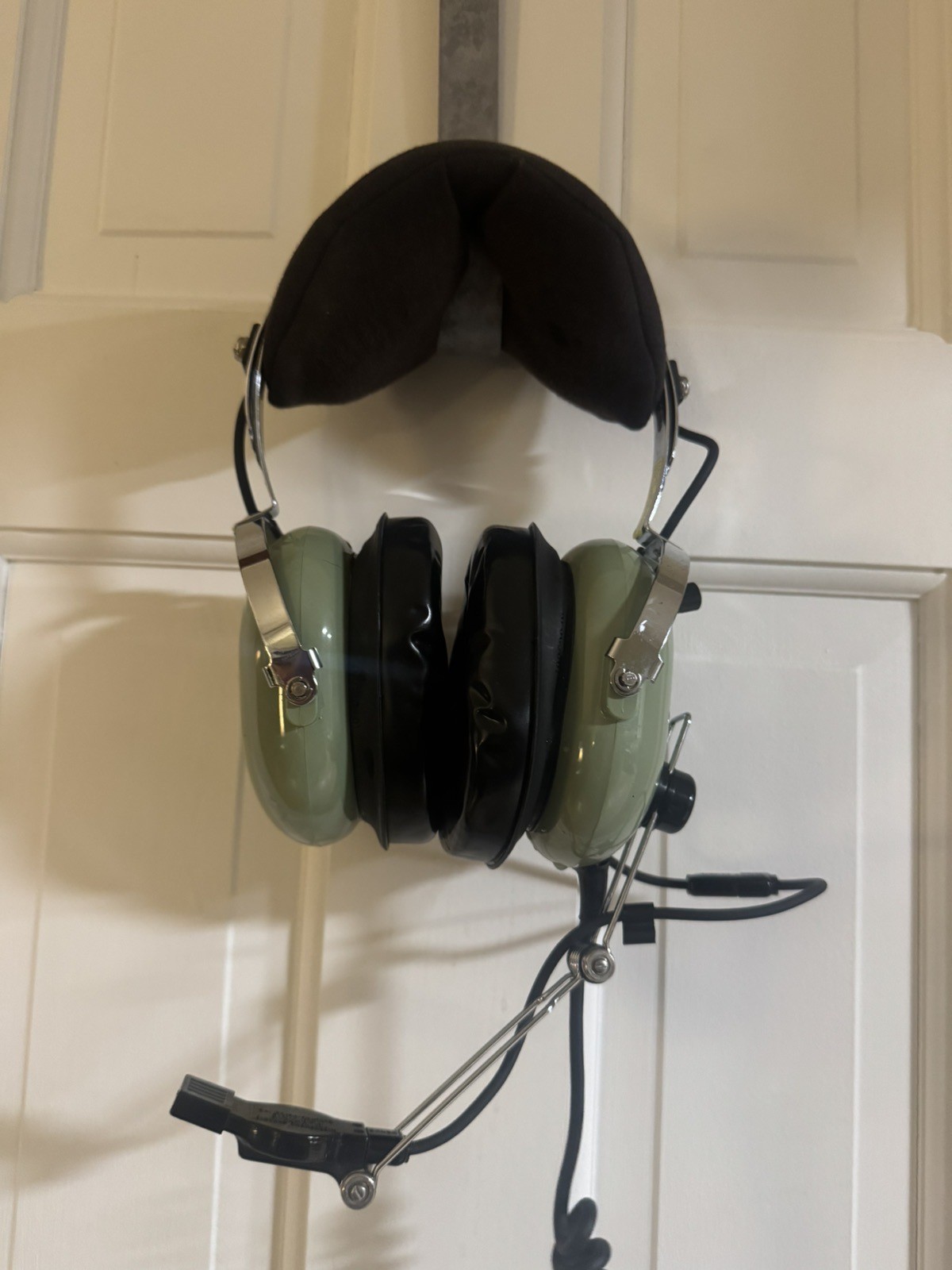 David Clark Aviation H10-76 Military Aviation Headset Headphones w/ Microphone