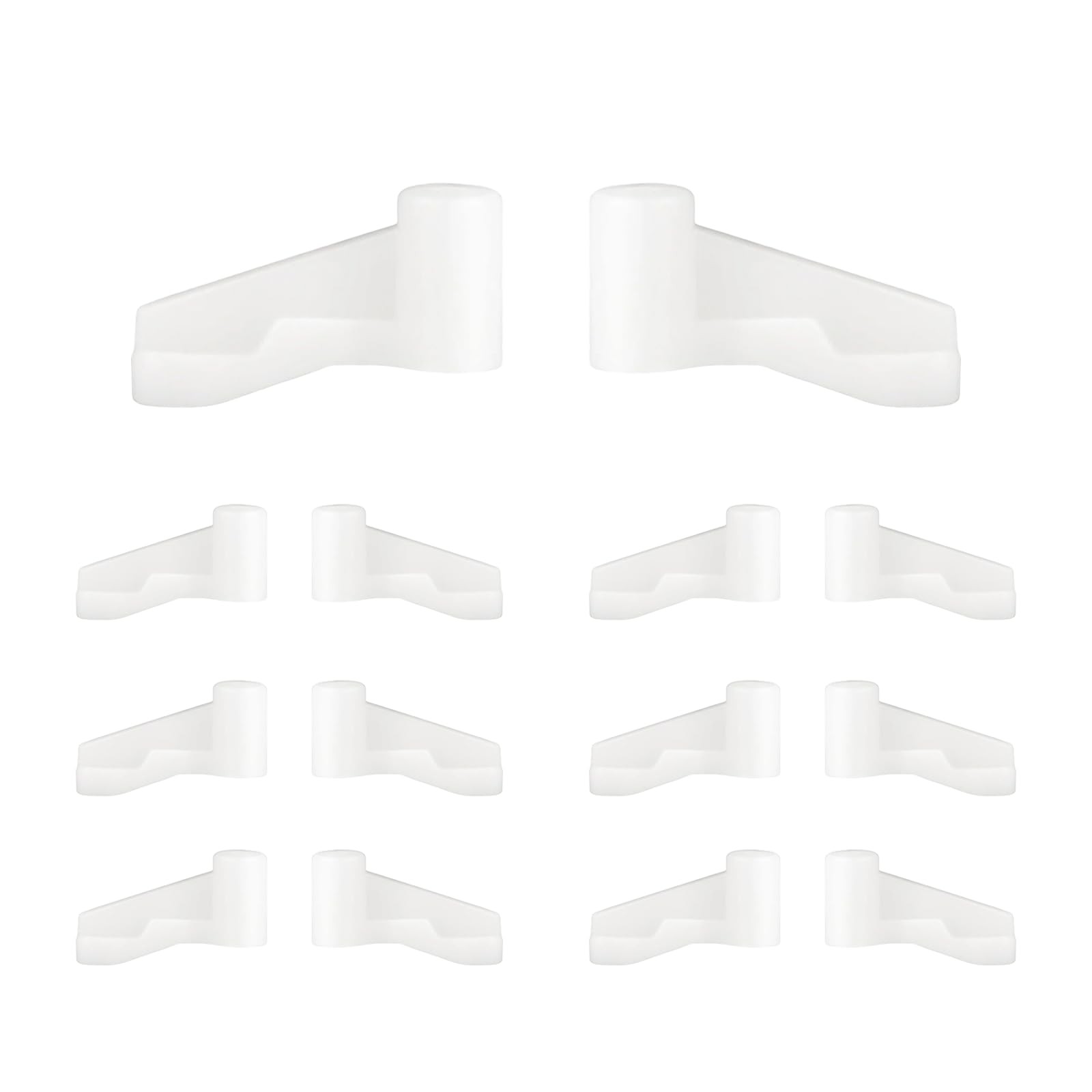 14 Pack Switch Socket Mounting Claws Plastic Outlet Tabs for White