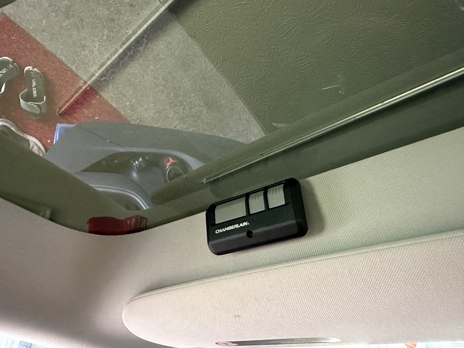 Two Tesla Garage Door Opener Remote Clips-Model Y and 3 - Chamberlain/LiftMaster
