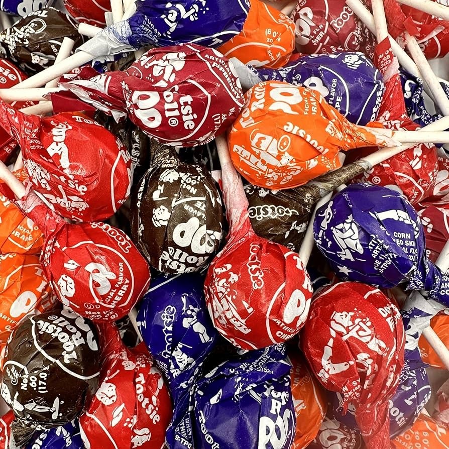 Tootsie Pops Assorted – Bulk Lollipops – Fresh Wrapped – Choose 10–100 Count