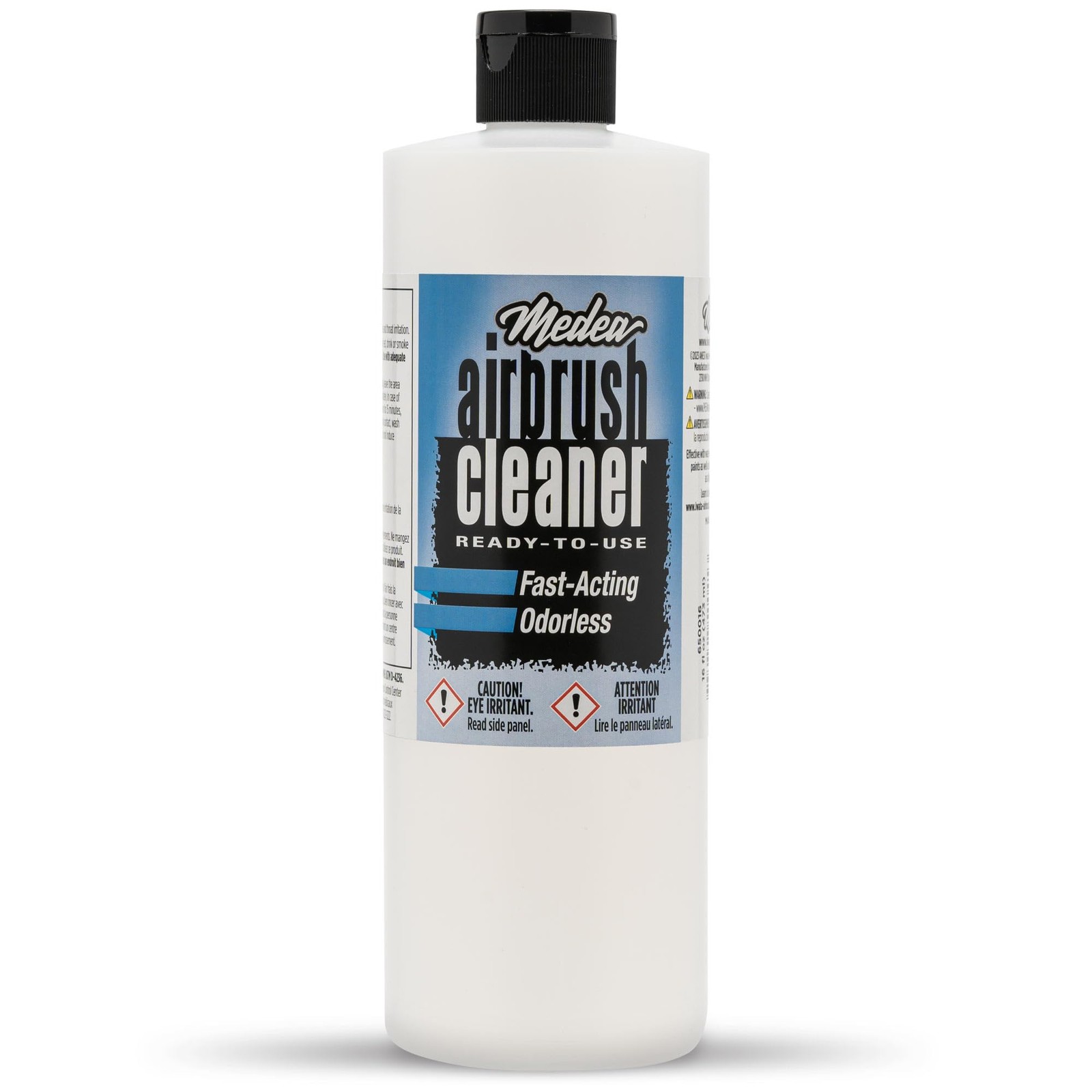 Medea Airbrush Cleaner 16 oz – Ready-to-Use 16 Fl Oz (Pack of 1), Clear