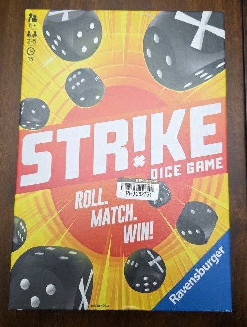 STRIKE Dice Game 2020 Ravensburger Ages 8-99, 2-5 Players, 15 min Brand New