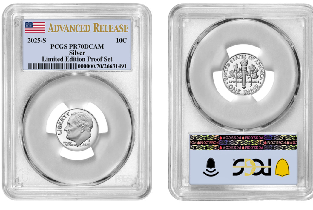 2025 S Silver Roosevelt Dime Limited E. PCGS PR70DCAM Advanced Release #695