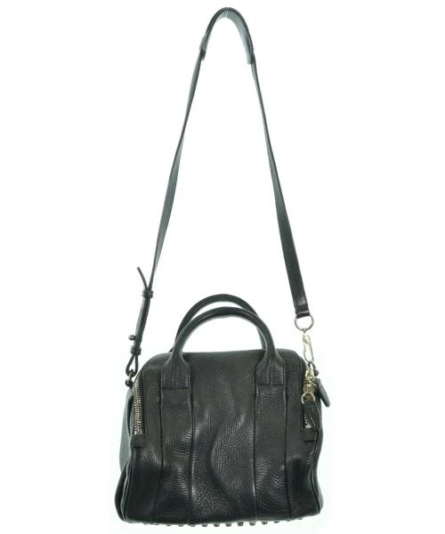 Alexander Wang Black Shoulder Bag Handbag 2WAY Leather Studs Used