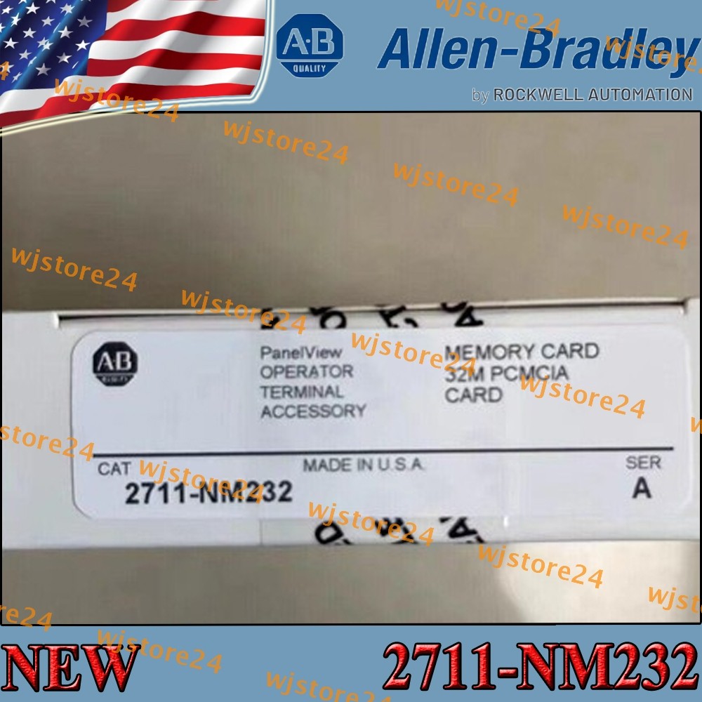 Brand New NEW PLC 2711-NM232 AB PanelView 4 MB PCMCIA Memory Card