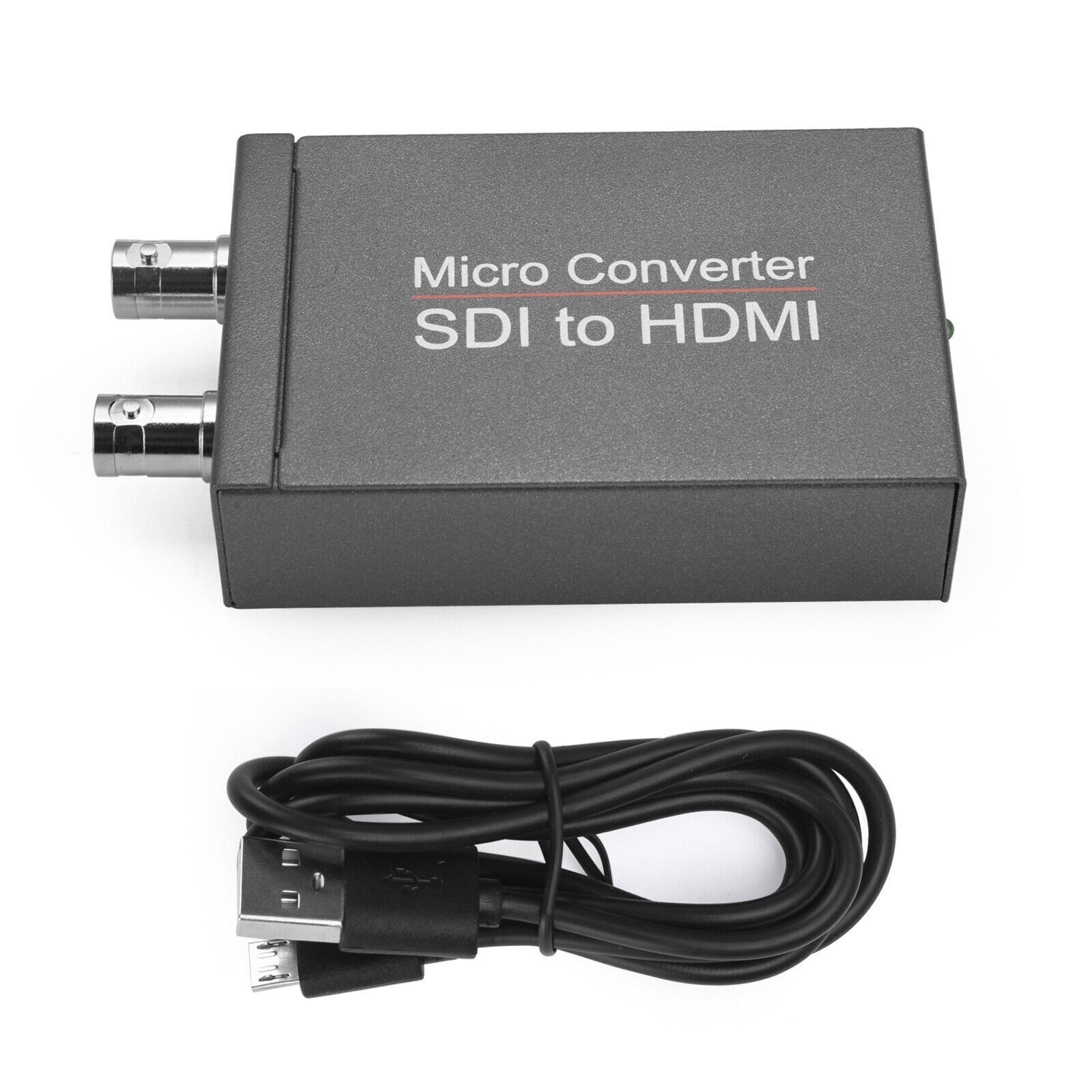 1 SDI In to 2 HDM + SDI Out Mini HD Video Micro Converter Audio Switcher 🚀