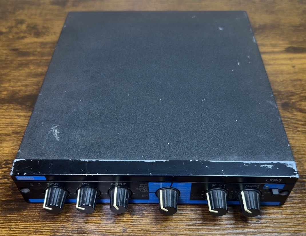 Lexicon LXP-5, Stereo Effects Processor, Delay, Chorus, Pitch, Vintage Unit