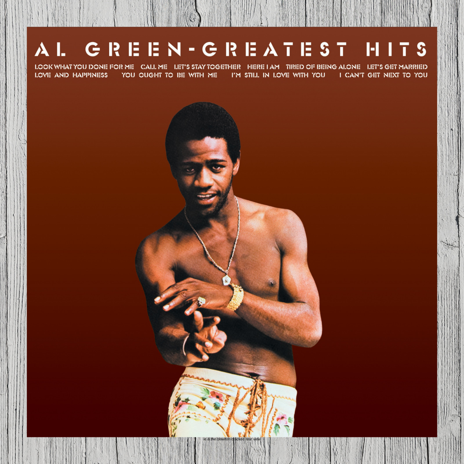 Al Green Greatest Hits Album Cover Metal Sign Poster