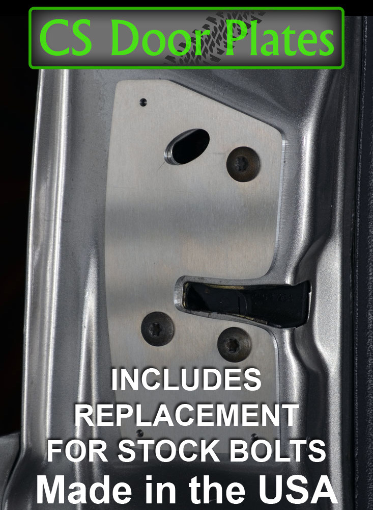 Jeep Grand Cherokee (ZJ) 93-98 DRIVER door latch repair & reinforcement plate