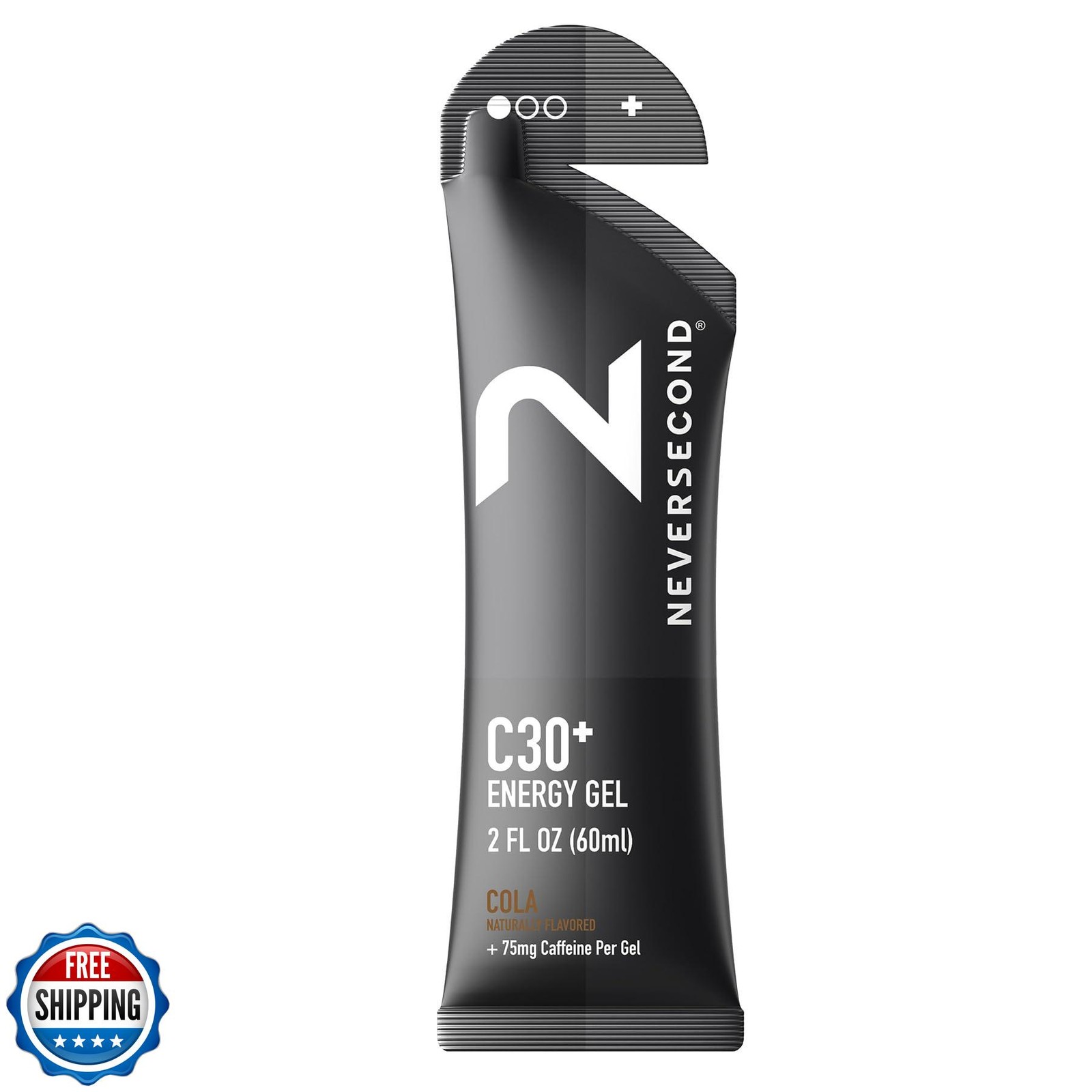 Neversecond C30+ Energy Gel + Caffeine, Performance Nutrition and Hydration,