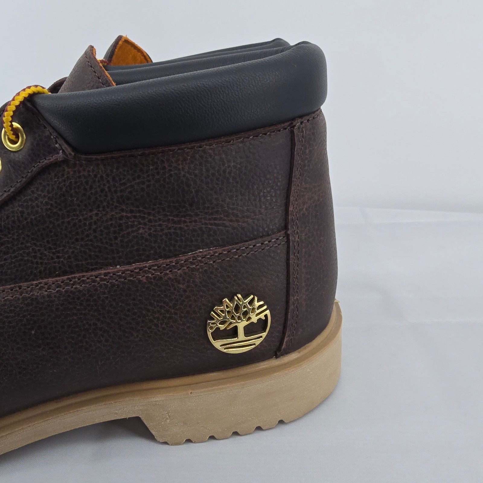 Timberland Mens Waterproof Chukka Boots Brown Leather PrimaLoft TB0A6FTAEXU 9.5