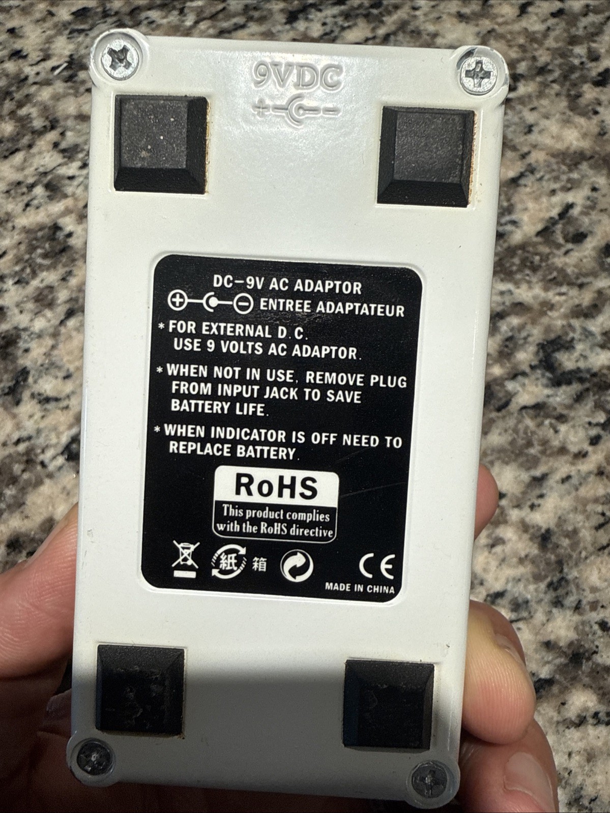 Analog Chorus Guitar Effects Pedal CHR-504