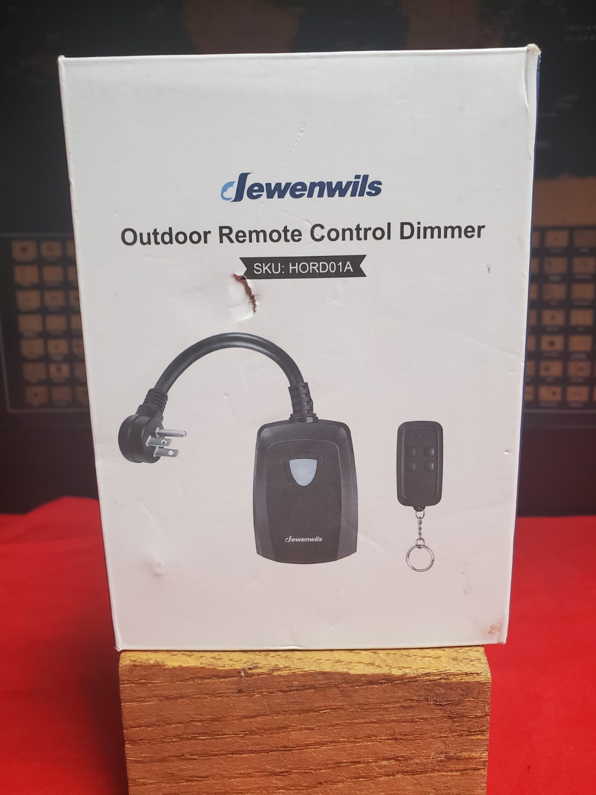 Dewenwils Outdoor Remote Control Dimmer, SKU HORD01A1, open box tested good!