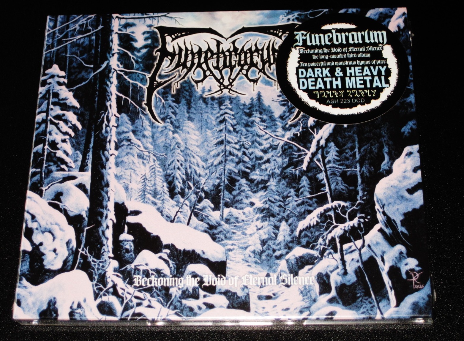 Funebrarum: Beckoning The Void Of Eternal Silence CD 2026 Pulverised Digipak NEW