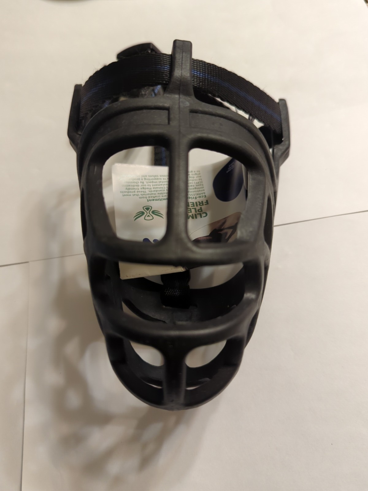 BARKLESS Dog Muzzle, Basket Muzzle for Biting, Chewing and Scavenging SIZE SMALL