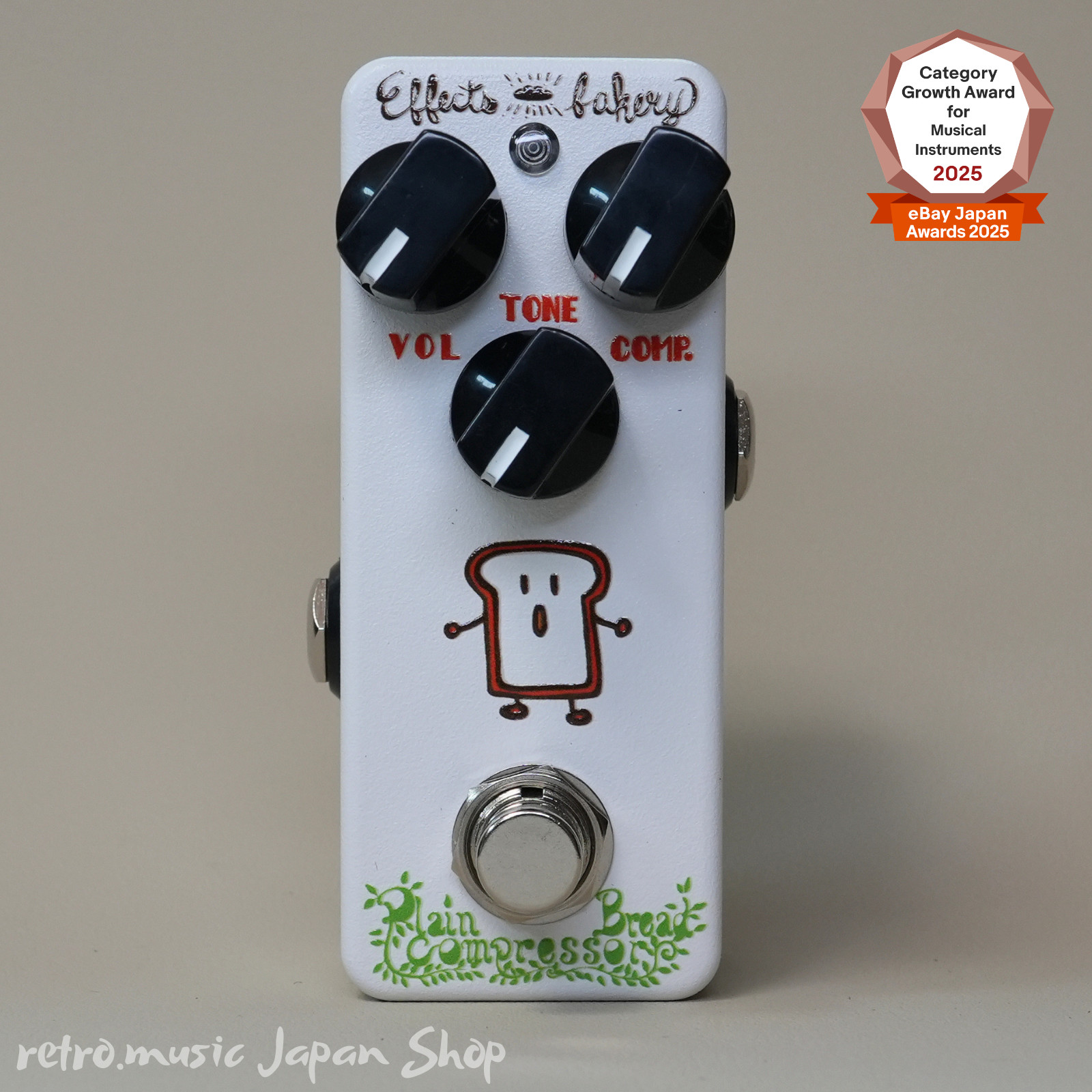 Effects Bakery Plain Bread Compressor Mini Guitar Effects Pedal Natural Tone