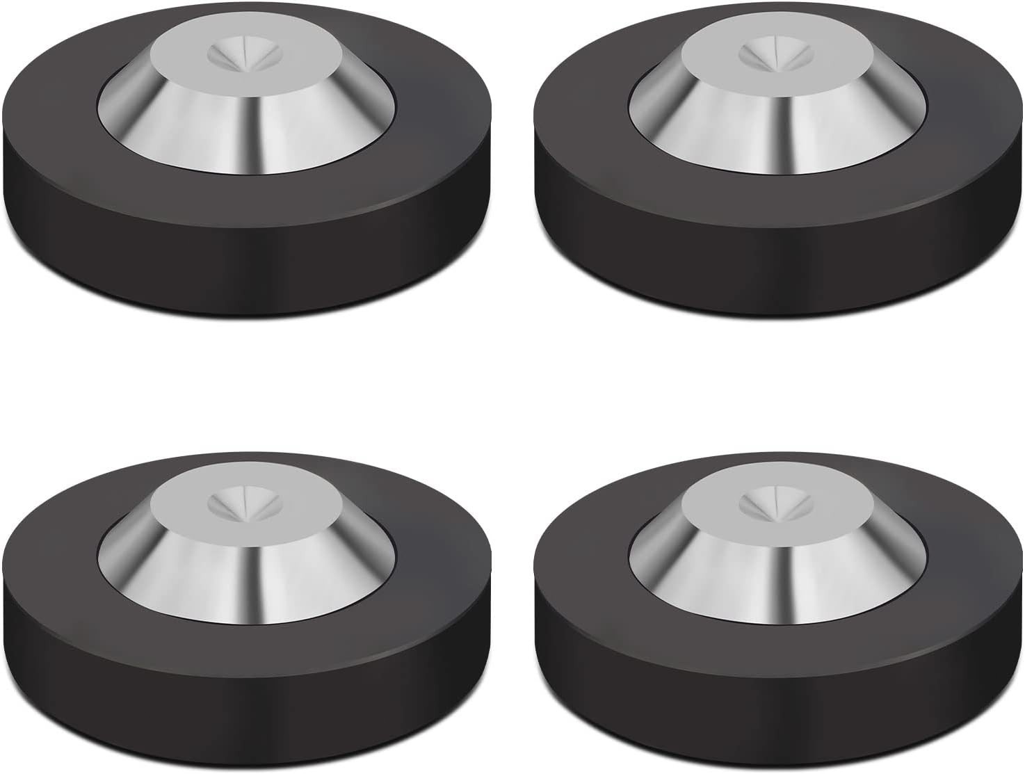 4 Pcs HiFi Audio Speaker Amp Turntable Isolation Feet Floor Protector Base Pad