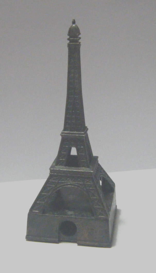 Vintage Metal Eiffel Tower Pencil Sharpener Paris Souvenir