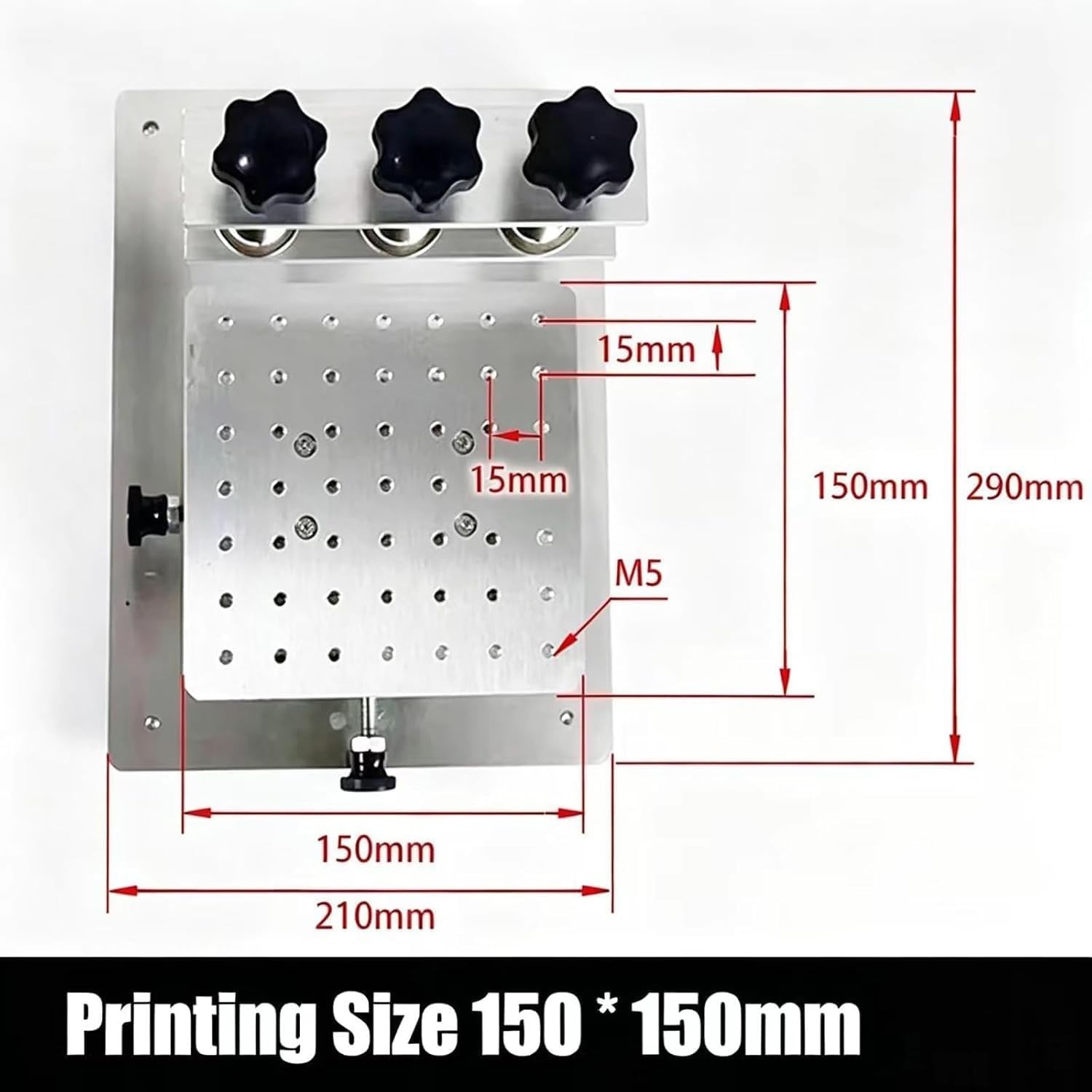 Manual Solder Paste Printer 150mm High Precision Stencil Printing Table for PCB