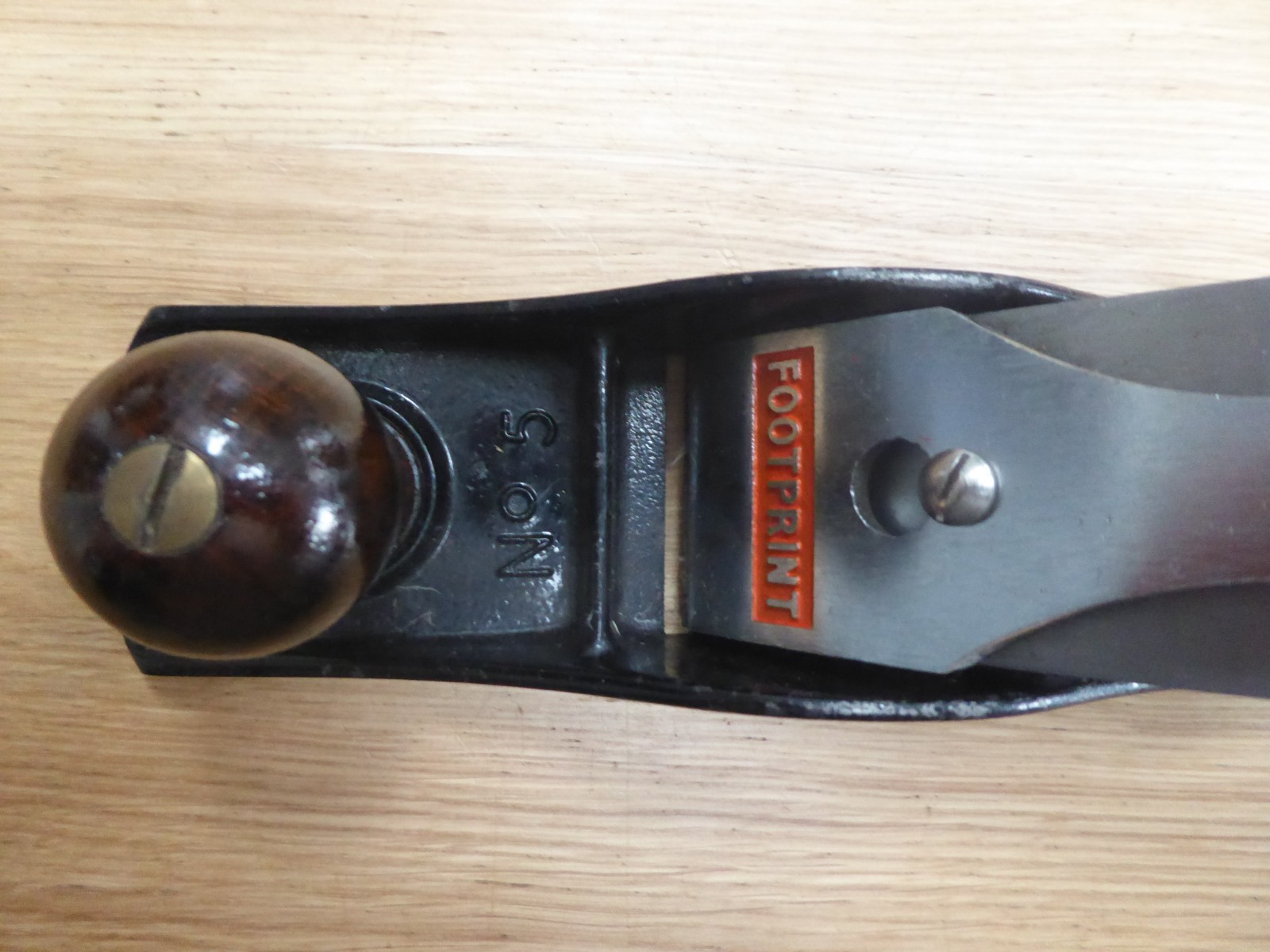 Vintage Footprint No 5 Smoothing Hand Plane