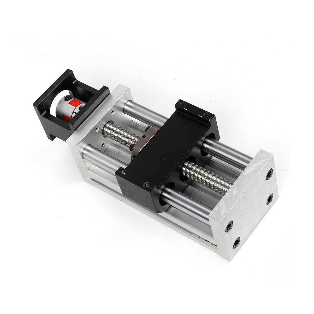 CNC Manual Sliding Table with 100mm Stroke Ball Screw Linear Guide
