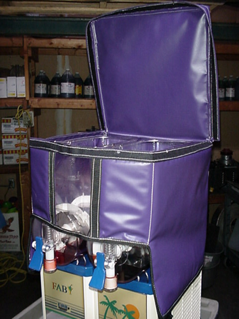 100+ degrees HERE  / BUNN VEVOR Insulated COOL COVERs  most MARGARITA MACHINEs