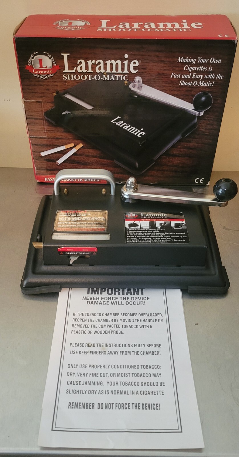 Laramie Shoot-O-Matic Easy Cigarette Maker