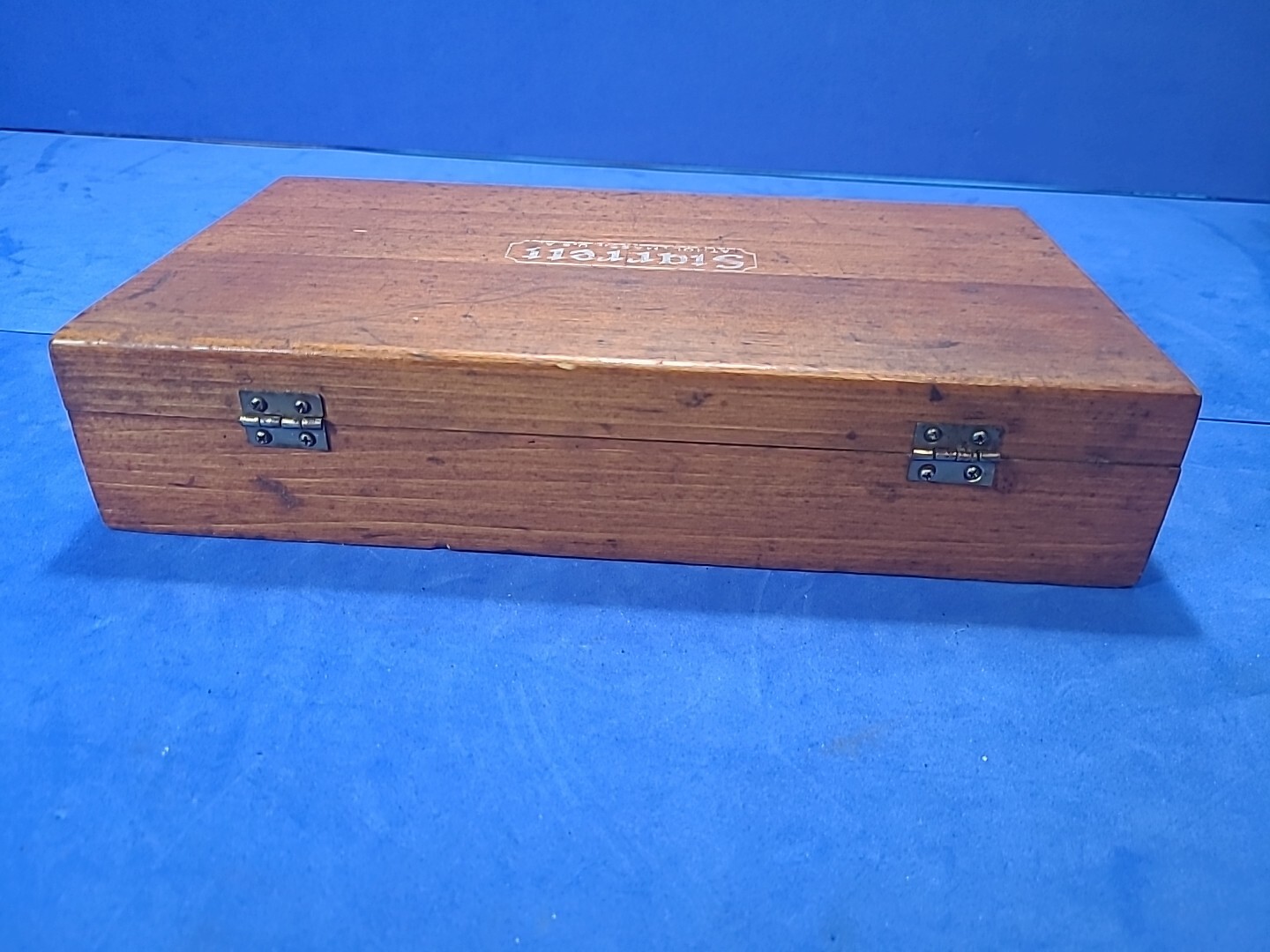 Starrett 657EZ Magnetic Base With Indicator in Wood Case