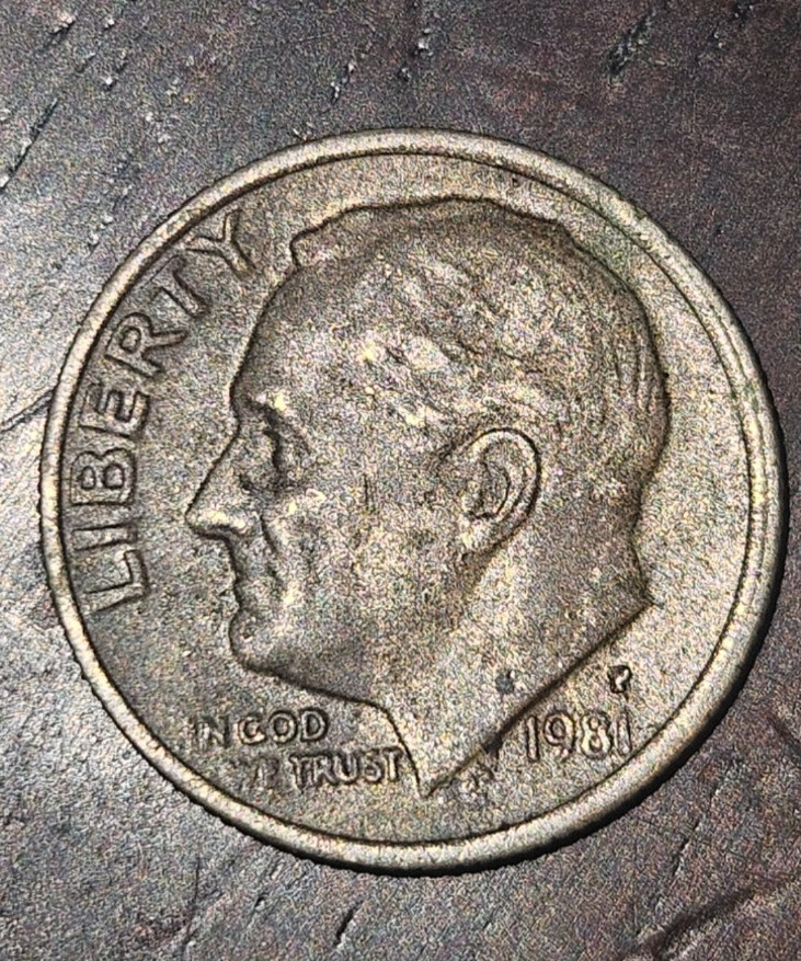 1981 P Dime Errors