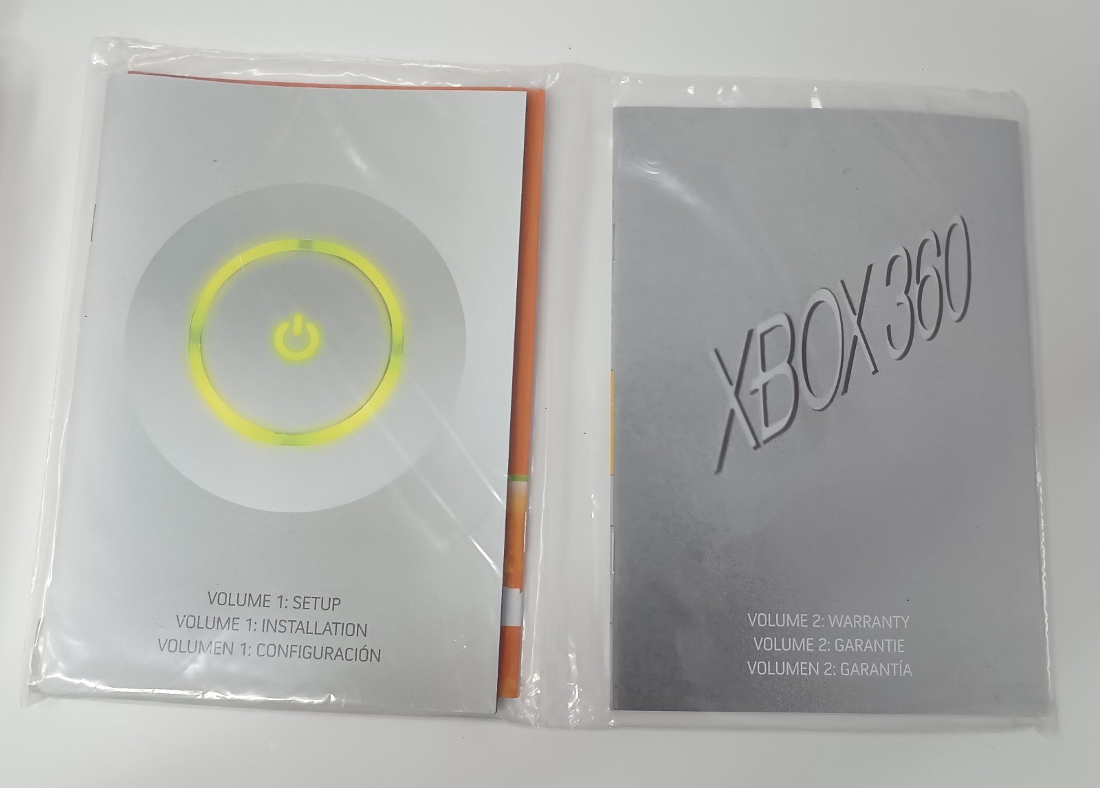 Setup & Warranty Booklets for XBOX 360 Sealed