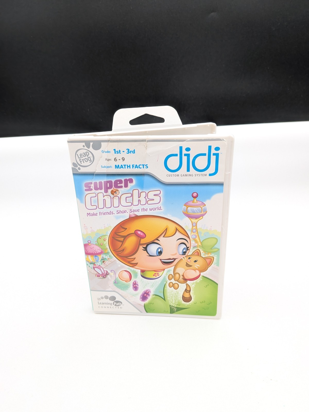 LeapFrog Didj Super Chicks AGE 6-9 Tiki Tropics Games Spelling Math