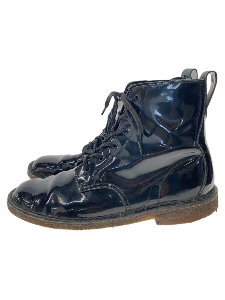 Clarks Lace-Up Boots/-/Blk/Enamel// 3544