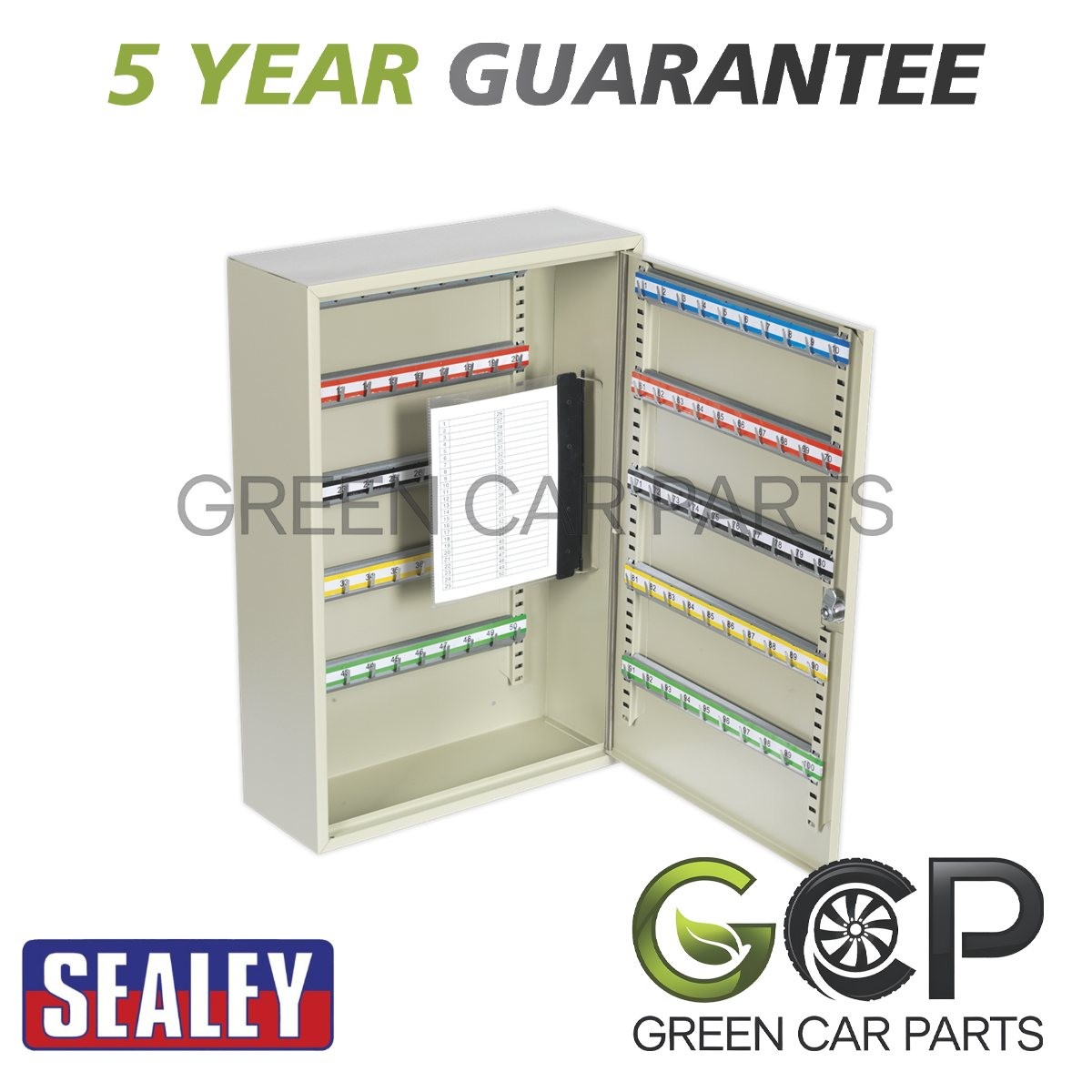 Sealey Deep Key Cabinet 100 Key Capacity SKC100D
