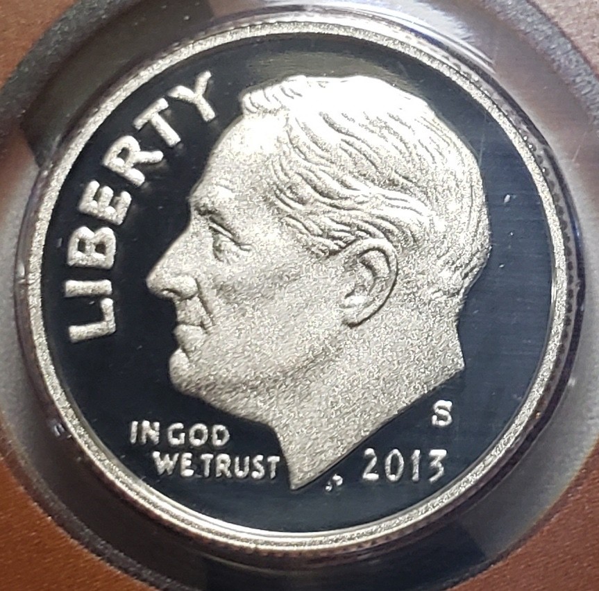 2013-S Clad Roosevelt Dime Gem Proof Cameo